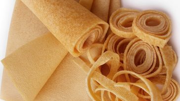 Hojas prensadas de tofu baiye